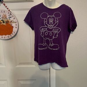 Disney Purple Mickey Mouse Women’s Tee